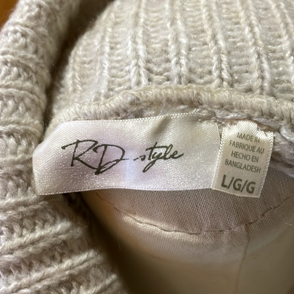 STITCH FIX RD Style Jessika Cowl Neck Poncho - Picture 8 of 10